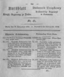Amtsblatt der K&ouml;niglichen Regierung zu Posen. 1825.11.29 Nro.48