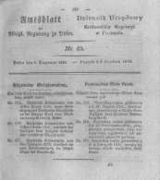 Amtsblatt der K&ouml;niglichen Regierung zu Posen. 1825.12.06 Nro.49
