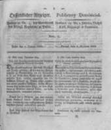 Oeffentlicher Anzeiger. 1825.01.04 Nro.1