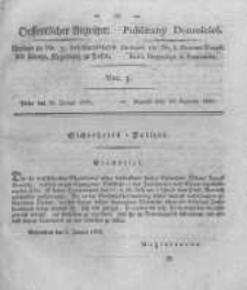 Oeffentlicher Anzeiger. 1825.01.18 Nro.3