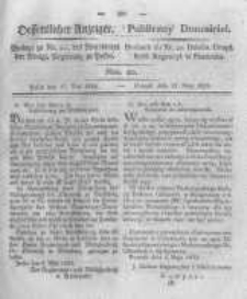 Oeffentlicher Anzeiger. 1825.05.17 Nro.20