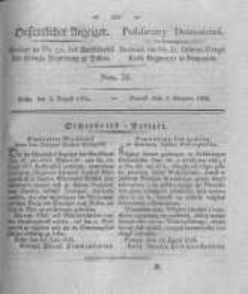 Oeffentlicher Anzeiger. 1825.08.02 Nro.31