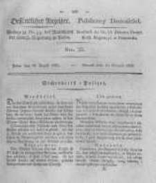 Oeffentlicher Anzeiger. 1825.08.16 Nro.33
