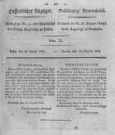 Oeffentlicher Anzeiger. 1825.08.30 Nro.35