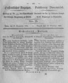 Oeffentlicher Anzeiger. 1825.09.27 Nro.39