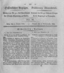Oeffentlicher Anzeiger. 1825.10.04 Nro.40