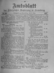 Amtsblatt der K&ouml;niglichen Preussischen Regierung zu Bromberg. 1903.06.04 No.23