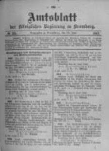 Amtsblatt der K&ouml;niglichen Preussischen Regierung zu Bromberg. 1903.06.18 No.25
