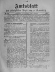 Amtsblatt der K&ouml;niglichen Preussischen Regierung zu Bromberg. 1903.08.06 No.32