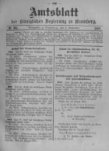 Amtsblatt der K&ouml;niglichen Preussischen Regierung zu Bromberg. 1903.09.03 No.36