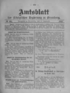 Amtsblatt der Königlichen Preussischen Regierung zu Bromberg. 1903.09.17 No.38