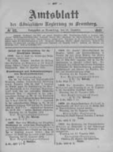 Amtsblatt der K&ouml;niglichen Preussischen Regierung zu Bromberg. 1903.12.24 No.52