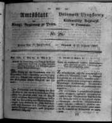 Amtsblatt der Königlichen Regierung zu Posen. 1827.07.17 Nro.29