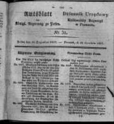Amtsblatt der K&ouml;niglichen Regierung zu Posen. 1827.12.18 Nro.51