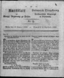 Amtsblatt der K&ouml;niglichen Regierung zu Posen. 1826.01.10 Nro.2