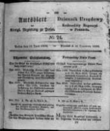 Amtsblatt der Königlichen Regierung zu Posen. 1826.06.13 Nro.24