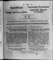 Amtsblatt der K&ouml;niglichen Regierung zu Posen. 1826.12.19 Nro.51