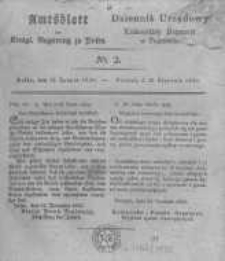 Amtsblatt der K&ouml;niglichen Regierung zu Posen. 1830.01.12 Nro.2