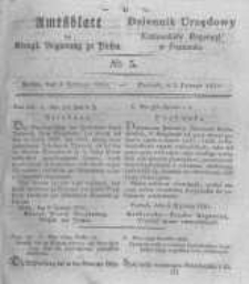 Amtsblatt der K&ouml;niglichen Regierung zu Posen. 1830.02.02 Nro.5