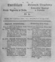 Amtsblatt der Königlichen Regierung zu Posen. 1830.02.09 Nro.6