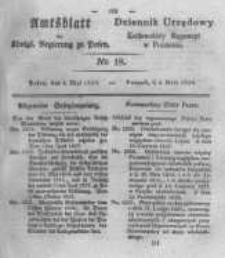 Amtsblatt der Königlichen Regierung zu Posen. 1830.05.04 Nro.18