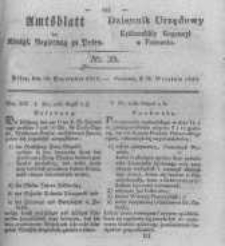 Amtsblatt der Königlichen Regierung zu Posen. 1830.09.28 Nro.39