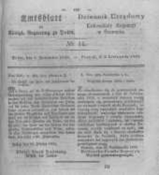 Amtsblatt der Königlichen Regierung zu Posen. 1830.11.02 Nro.44