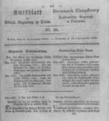 Amtsblatt der K&ouml;niglichen Regierung zu Posen. 1830.11.16 Nro.46