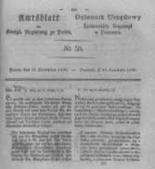 Amtsblatt der Königlichen Regierung zu Posen. 1830.12.14 Nro.50