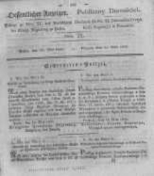 Oeffentlicher Anzeiger. 1830.05.25 Nro.21