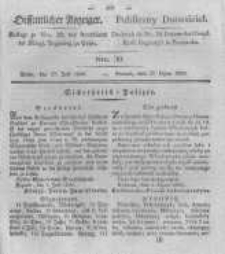 Oeffentlicher Anzeiger. 1830.07.27 Nro.30