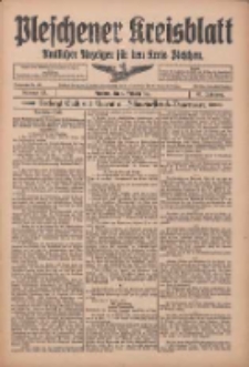 Pleschener Kreisblatt: Amtlicher Anzeiger f&uuml;r den Kreis Pleschen 1915.02.13 Jg.63 Nr13