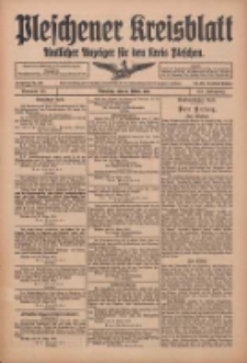 Pleschener Kreisblatt: Amtlicher Anzeiger für den Kreis Pleschen 1915.03.31 Jg.63 Nr26