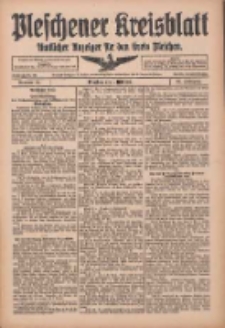 Pleschener Kreisblatt: Amtlicher Anzeiger f&uuml;r den Kreis Pleschen 1915.05.01 Jg.63 Nr35