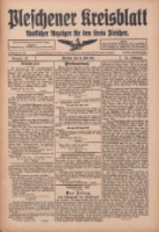 Pleschener Kreisblatt: Amtlicher Anzeiger für den Kreis Pleschen 1915.06.19 Jg.63 Nr49