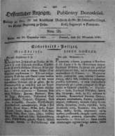 Oeffentlicher Anzeiger. 1831.09.20 Nro.38