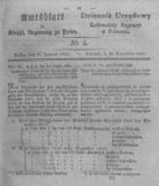 Amtsblatt der K&ouml;niglichen Regierung zu Posen. 1831.01.25 Nro.4