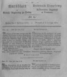 Amtsblatt der K&ouml;niglichen Regierung zu Posen. 1831.02.08 Nro.6