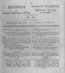 Amtsblatt der K&ouml;niglichen Regierung zu Posen. 1831.05.10 Nro.19