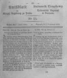 Amtsblatt der K&ouml;niglichen Regierung zu Posen. 1831.06.07 Nro.23