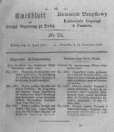 Amtsblatt der Königlichen Regierung zu Posen. 1831.06.14 Nro.24