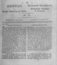 Amtsblatt der K&ouml;niglichen Regierung zu Posen. 1831.07.05 Nro.27