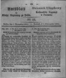 Amtsblatt der Königlichen Regierung zu Posen. 1831.11.01 Nro.44