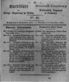 Amtsblatt der K&ouml;niglichen Regierung zu Posen. 1831.12.06 Nro.49