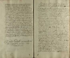 Mandat krolewski na poroczki kaliskie przyniesiony pro die 2 Octobris Anno 1606 - Actum in castro Calisiensi feria secunda post Festum Sancti Michaelis Archangeli proxima Anno Dni Millesimo sexcentesimo sexto, Dan w Wislicy dnia XXV miesiąca septembra Roku Pańskiego MDCVI