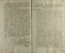 [Uniwersał kr&oacute;la Zygmunta III z deklaracją wojewody krakowskiego Mikołaja Zebrzydowskiego podaną in scriptis pod Janowcem], Janowiec 2.10.1606