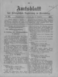 Amtsblatt der K&ouml;niglichen Preussischen Regierung zu Bromberg. 1907.12.12 No.50