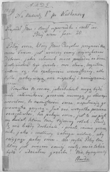 Na Niedzielę 1-szą po Wielkanocy