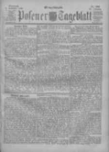 Posener Tageblatt 1900.11.15 Jg.39 Nr535