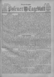 Posener Tageblatt 1900.11.18 Jg.39 Nr542